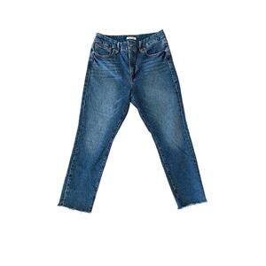 Good American cropped jeans